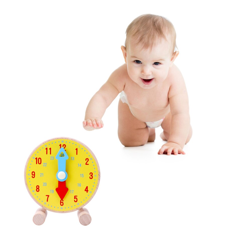 1pc Durevole Creativo Leggero Orologio Educativo Precoce Educativi per Bambini Dei Bambini Del bambino