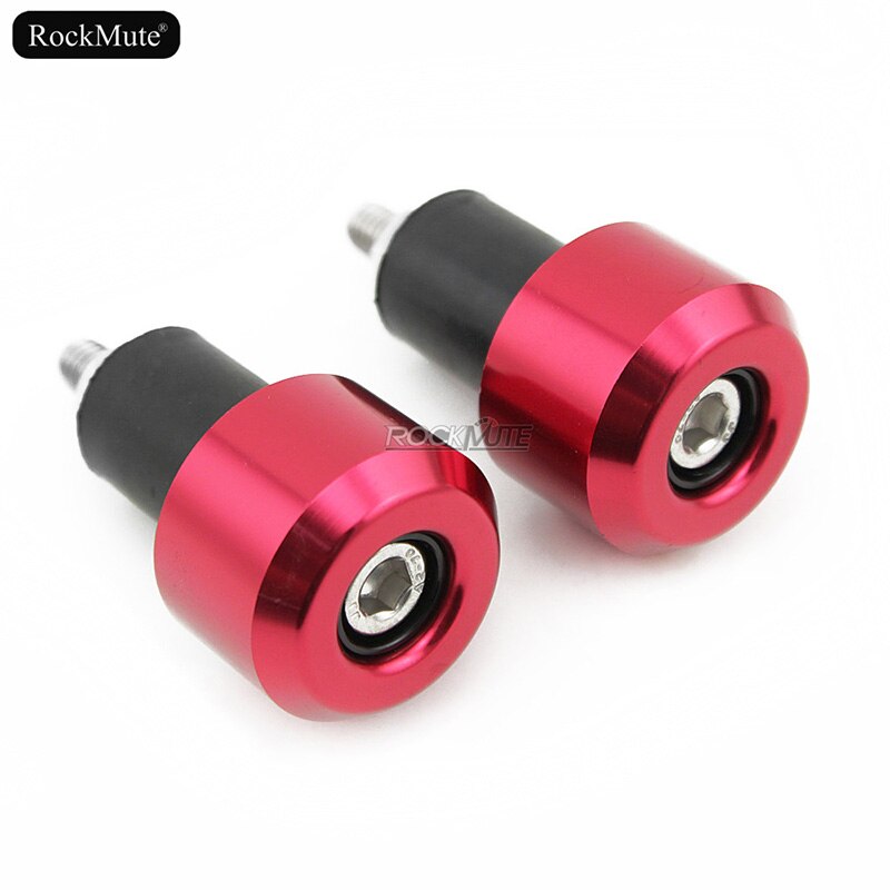 Motorcycle Bar Ends For Suzuki GSXR 600 GSX-R GSX-S GSXS 1000/750 SV650 Handlebar Grip Bar End Cap Cover Slider Balancer Weight: Red