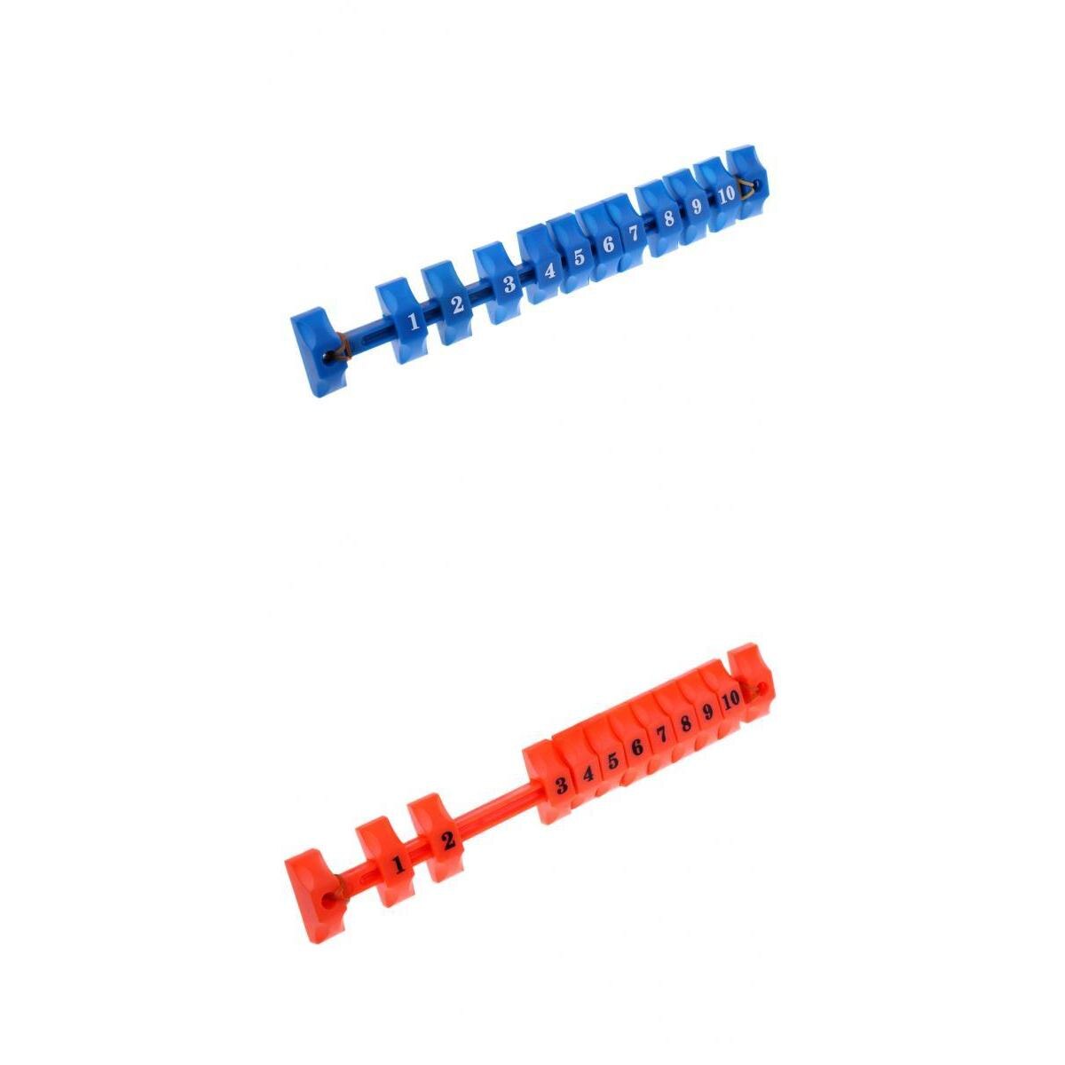 2Pcs Plastic Foosball Soccer Table Football Counter Scoring Unit