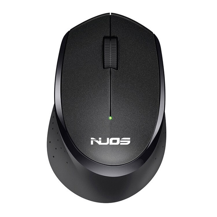 2.4G Draadloze Mute M330 Muis Computer Optische Draadloze Muis Home Office Mini Mouse 1000Dpi Voor Pc Laptop: BLACK