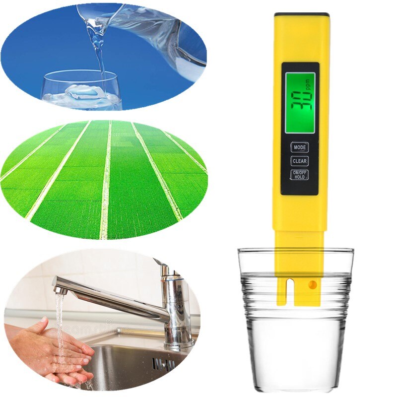 EC Tester Portable LCD display Digital Conductivity Water Measurement Tools EC Meter 40% off