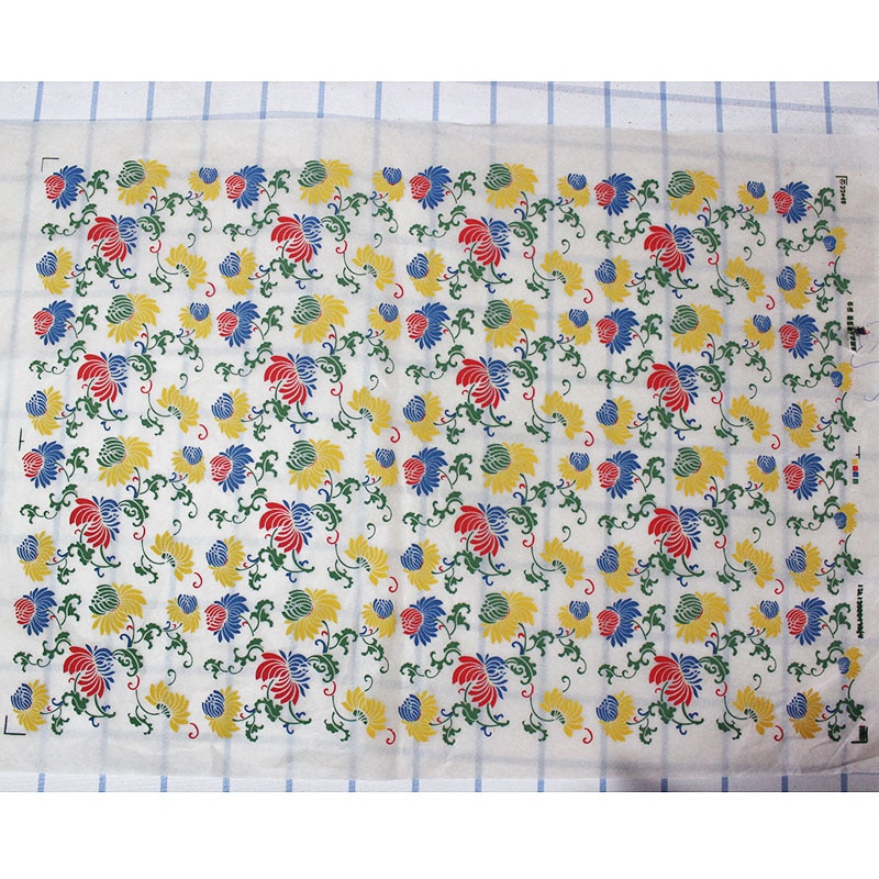 Ceramic Art Underglaze Color Flower Paper Blue and White Porcelain Sticker Jingdezhen DIY Ceramic Transfer Paper Plastic Clay: 2