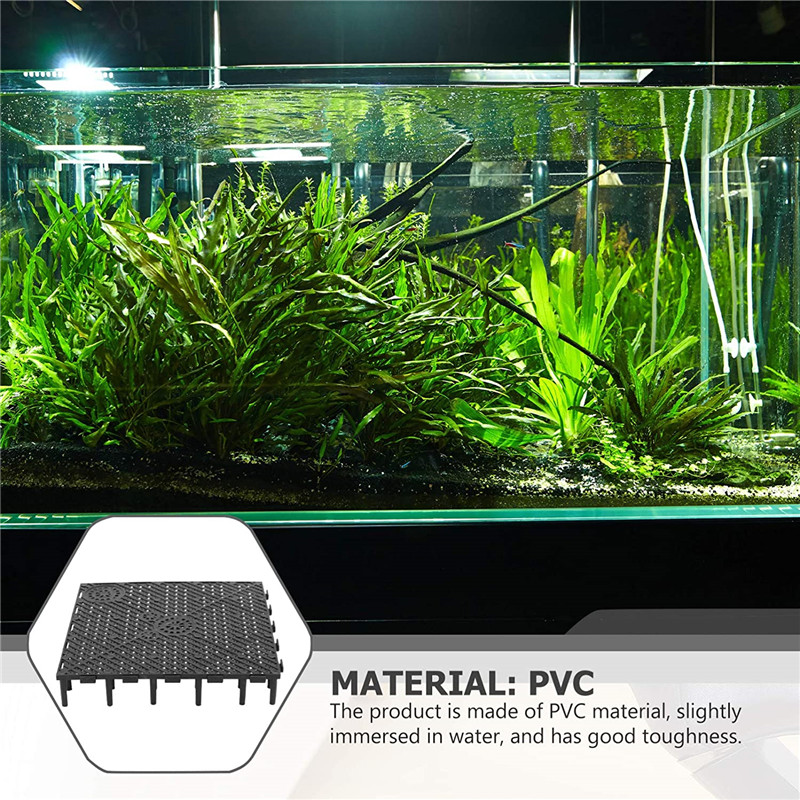 5Pcs Aquarium Bodem Rooster Aquarium Onder Gravel Filter Lade Isolatie Boord Verdeelt Water Filtratie Systeem