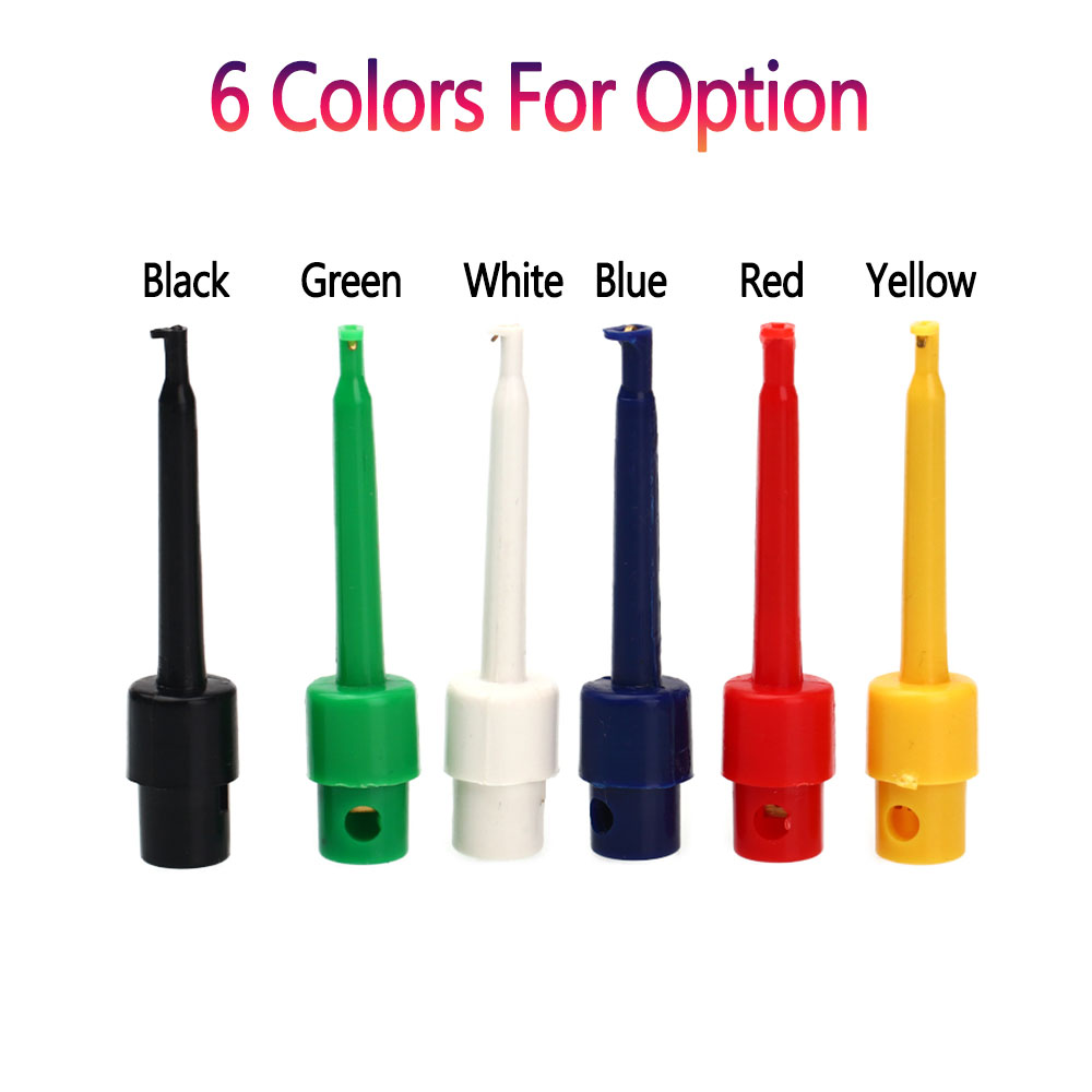 Bimoo 6PCS Lange Tip Hackle Tang Vliegen Haak Houder Clips Vliegbindset Tool Vliegvissen Accessoires Nimf Droog Nat vlieg Houder Clips
