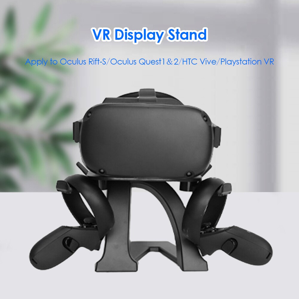 VR Support Casque Contrôleur Monture Pour Support Station Pour Oculus Rift S Quest 2 fixation Sangle En Cuir Mousse Coussin Ceinture