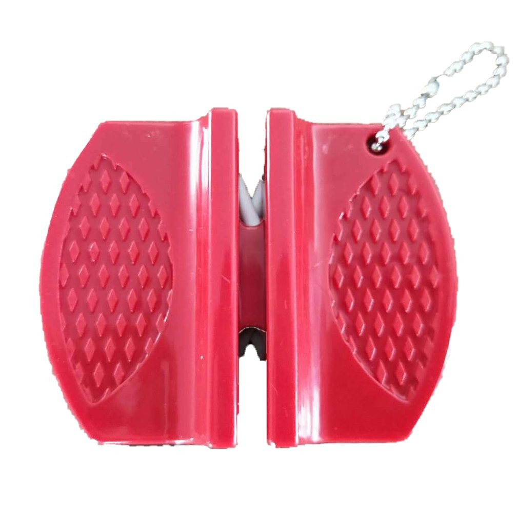 Mini Keramik Stange Wolfram Stahl Lager Taschen Küche-messerschleifer Werkzeug Multi-Funktion Nicht-Unterhose Messer Spitzer: Grün