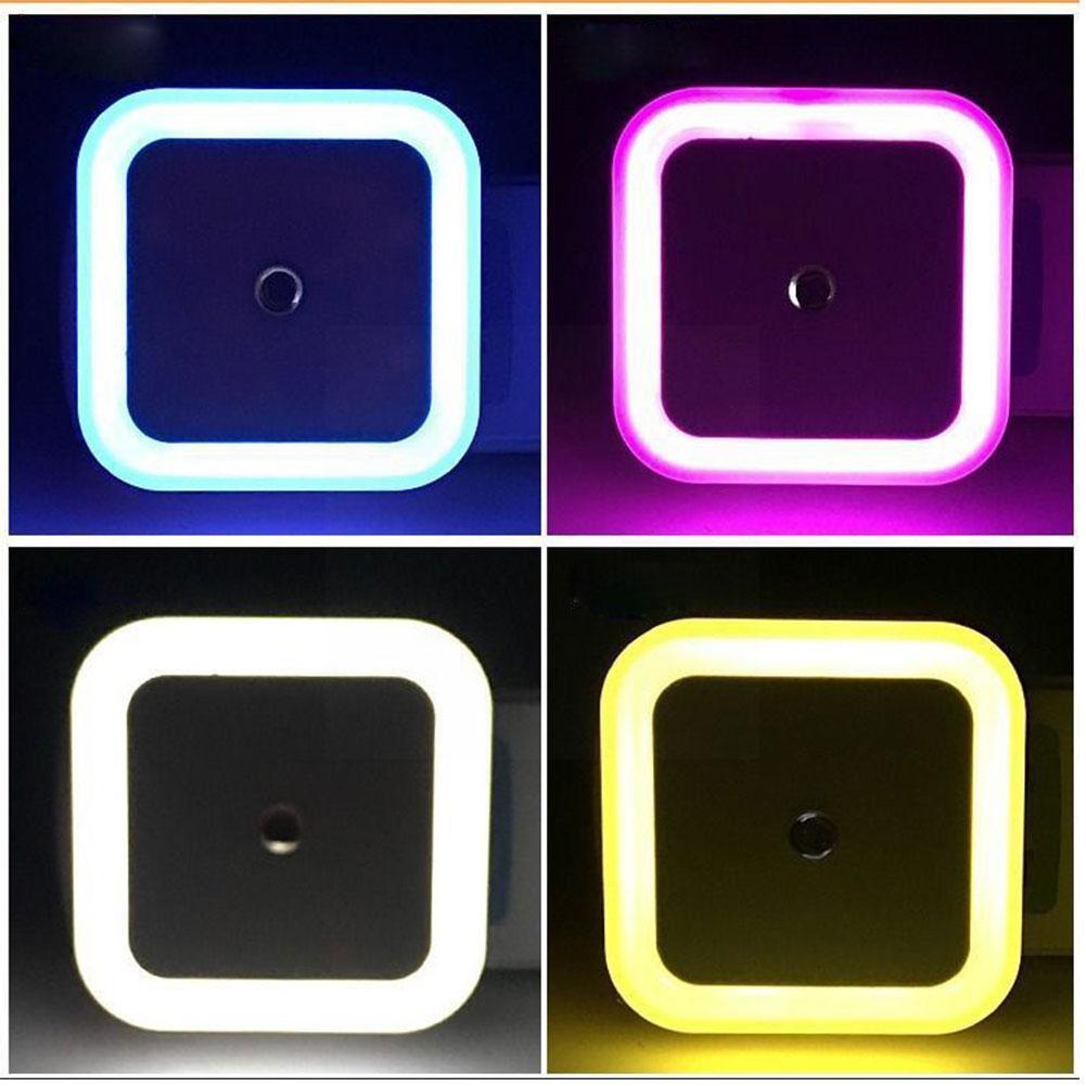 Led Sensor Controle Led Nachtlampje Lamp Wc Licht Bed Lichten Eu Slaapkamer Backlight Plug Lamp Control Bulb Ons Baby wal Q7P9