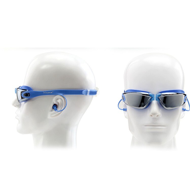 YUKE Swimming Goggles HD shortsighted prescription glasses Acetate Spectacles plating lens adult swim goggles pools swiming