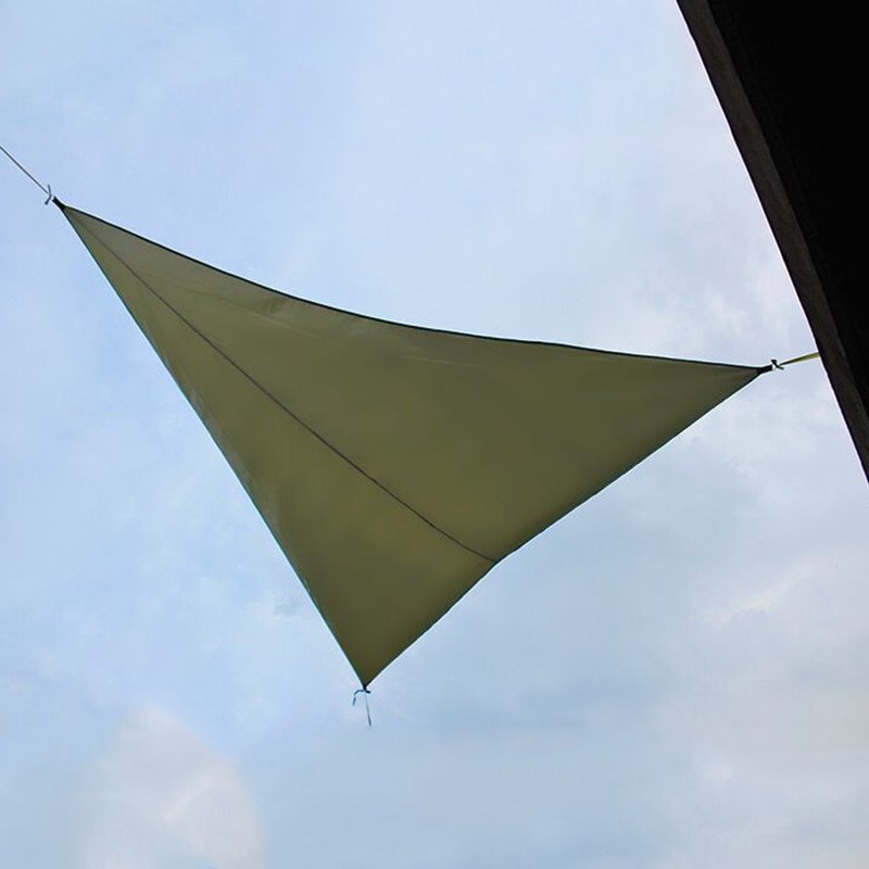 3/4/5/6m Heavy Shade Sail Sun Canopy Cover Outdoor trilateral Garden Yard Awnings Waterproof Car Sunshade Cloth Summer
