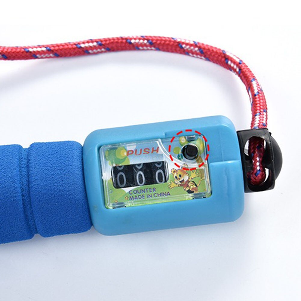 Jump Ropes with Counter Sports Fitness Adjustable Fast Speed Counting Crossfit Jump Skipping Rope