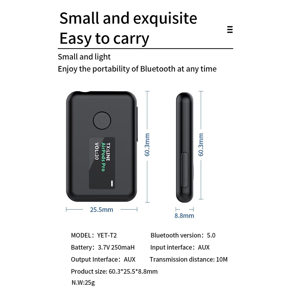 Bluetooth-compatible Adapter Dongle AUX Transmitter Receiver Ethernet Network LAN Adapter Card Network Extender Extension Cable