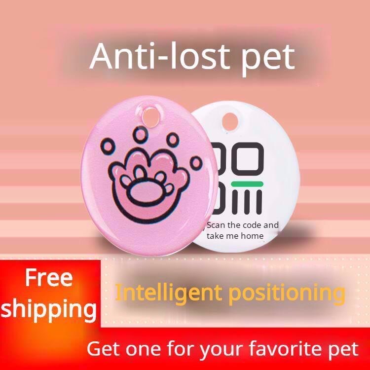 Carte d'identité pour animaux de compagnie, avec positionnement, anti-perte, accessoires personnalisés pour petits chiens, étiquette de nom pour animaux de compagnie, étiquette de chat