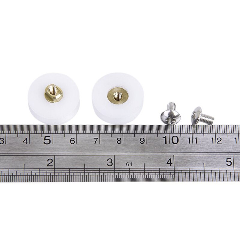 6 pcs Vervanging Douche Deur Roller Runner Wiel Diameter 22.5mm