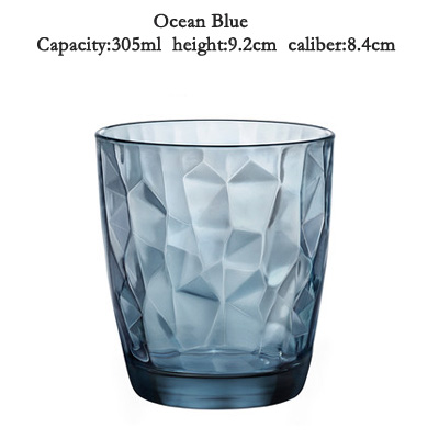 Varmebestandig blyfri krystallkopper fargerik glass whisky glass ølglass vin kopp bar hotell bryllup drikkedrakter