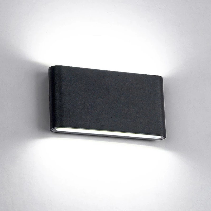 Led udendørs væglamper vandtætte aluminium væglamper veranda have korridor væglampe indendørs væglampe