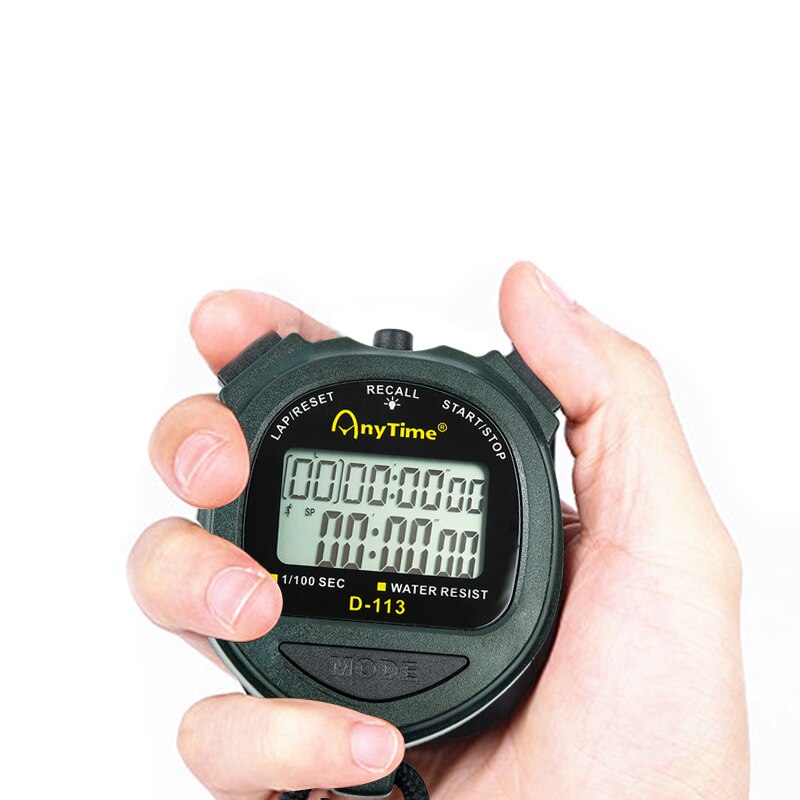 Electronic Stopwatch Timer Student Training Fitness Competition Dedicated Running Sports Stopwatch Cronômetro