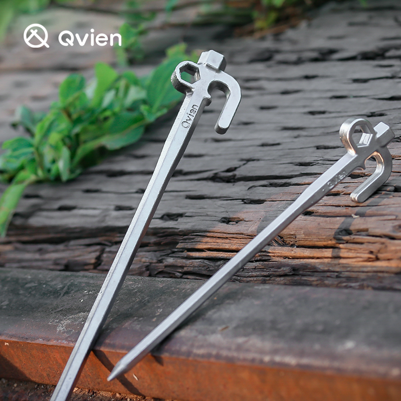 4 Stuks Haringen Rvs 20Cm 30Cm Grond Haringen Hoge Sterkte Outdoor Tent Accessoires Voor Camping wandelen Nagels