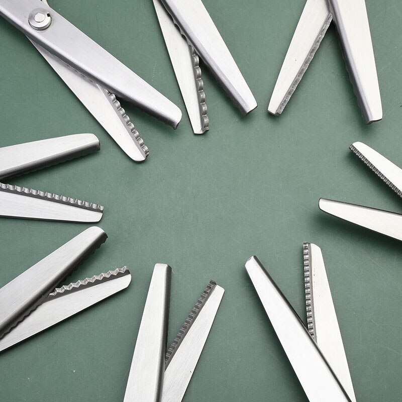 RORGETO-Tijeras de sastre de acero inoxidable para costura, herramienta de tapicería de cuero artesanal, tijeras para tela, 1 Uds.