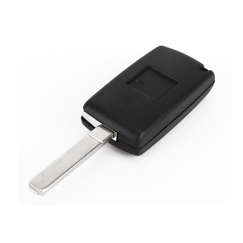 Carcasa de mando a distancia para Peugeot 407 y 407 SW, plegable, 3 botones
