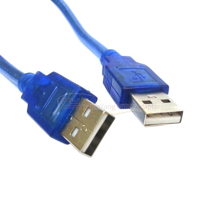 1ft/0.3M USB Cable A Male to USB Cable A Male Cable Adapter Connector For Printer scanner hard disk box Computer radiator