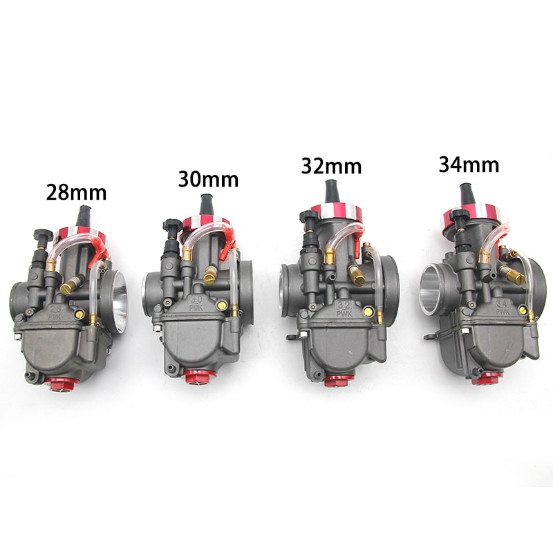 KYN Universal PWK Vergaser 28mm - Für 2T/4T Motorräder (50-350ccm), Mit Power Jet