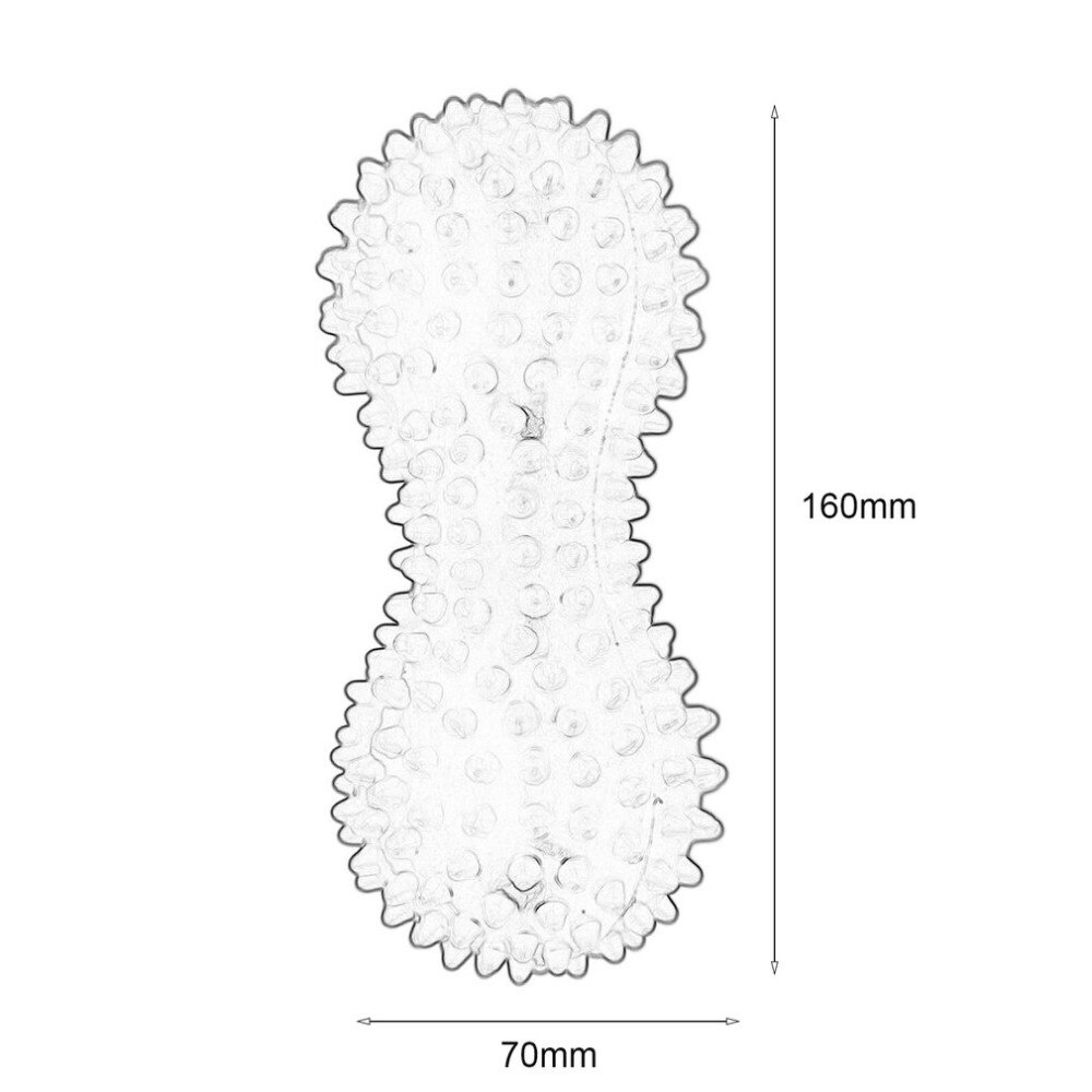 Practical Spiky Peanut Shape Massage Ball Body Pain Relief Muscle Pain Stress Peanut Ball Therapy Health Care Supplies