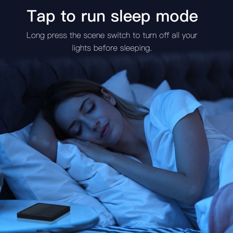 Smart Home Tuya Zigbee Wireless Smart Switch 4 Gang Remote Control Scene Switch Home Assistant Light Lamp Controller