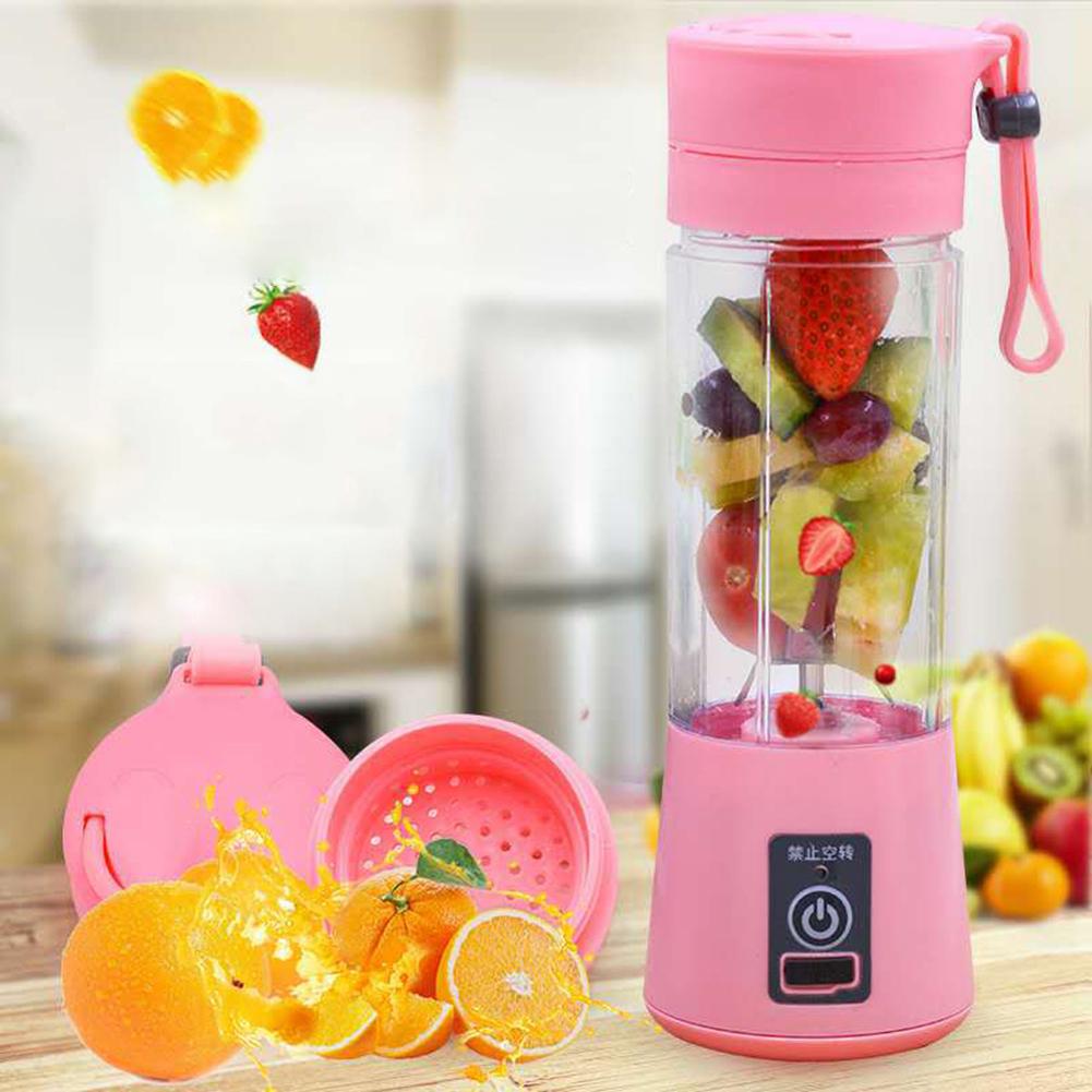 Sales! Aankomst 380Ml Elektrische Mini Fruit Juicer Cup Usb Smoothie Maker Blender Shaker Fles