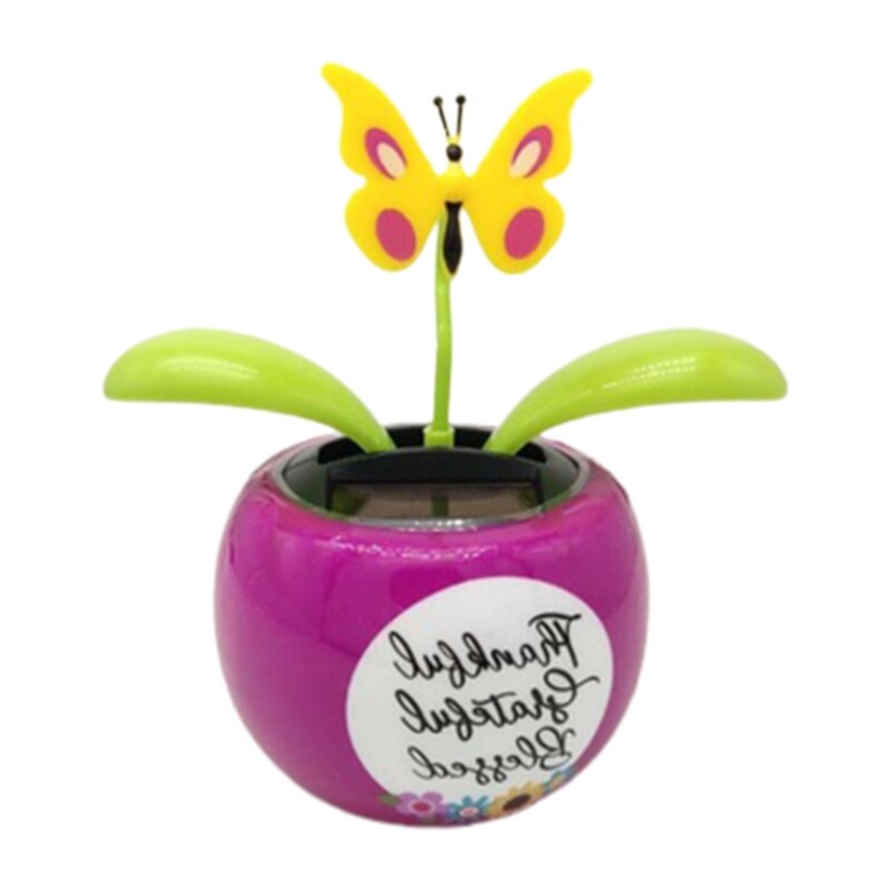 Sunflower Solar Dancer Figure, Solar-Powered Dancing Office Desk Decor, Windowsill or Car Dashboard Decoration: A