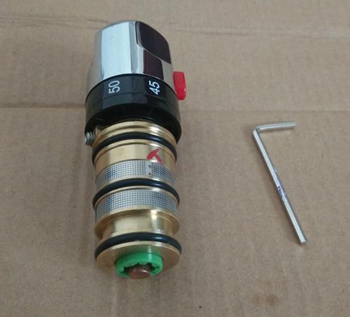 Termostat kranpatron til dårlig, kran blandebatteri dusj blandeventil, dusj termostat beskytter: 04