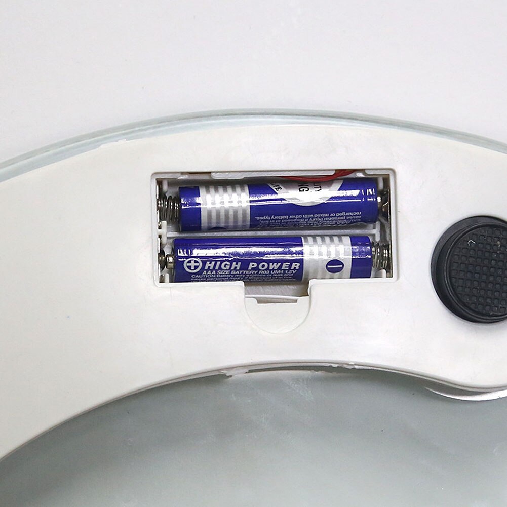 180KG Transparent Digital Human Body Weighing Scale Bathroom Toughened Glass LCD Electric Weighing Scales Personal Health Scale