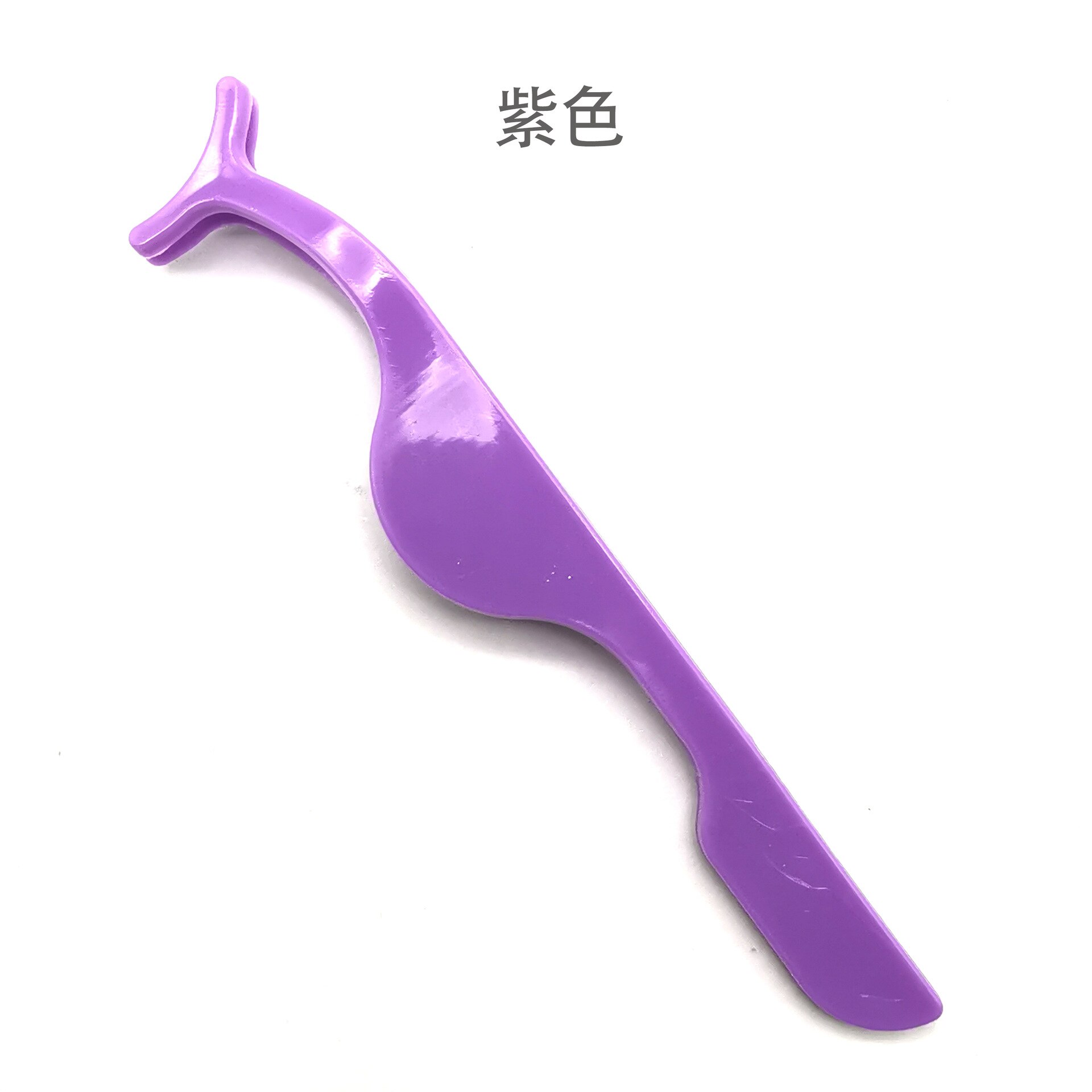 30 PCS False Eyelash Tweezers False Eyelashes Applicator Eyelash Extension Curler Nipper Auxiliary Clamp Makeup Forceps Tools: Purple
