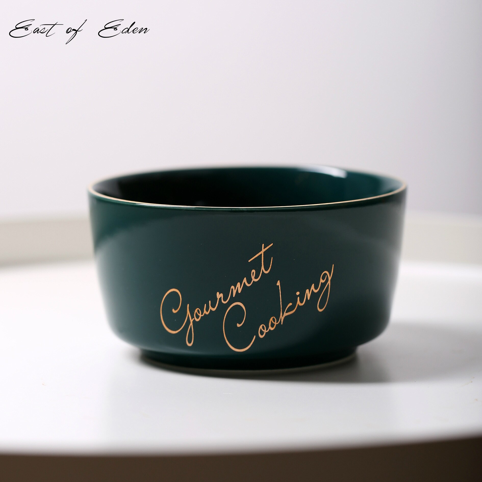Oosten van Eden Nordic stijl servies groen Phnom Penh serie effen kleur kleine keramische kom ins servies: gourmet cooking