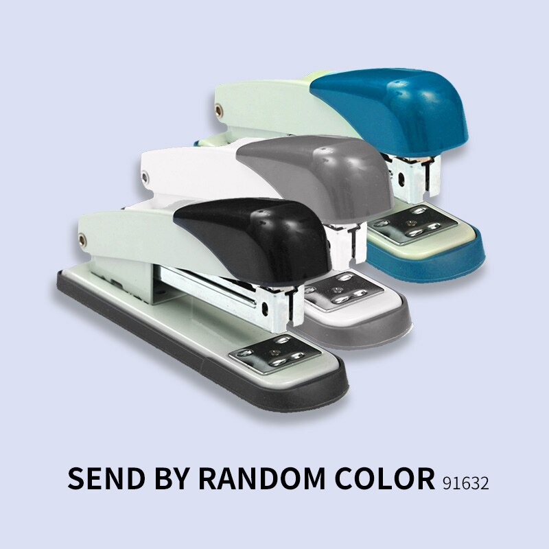 M&amp;amp;G Multi Effortless Stapler Paper Book Binding Stapling Machine School Office Supplies Stationery Accessories Staples: 91632 1PC random