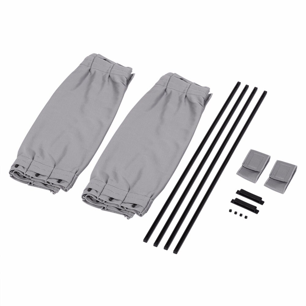 2 x Update 70S adjustable Vehicles Elastic Car Side Window Sunshade Curtains Auto Windows Sun Visor Blinds Cover