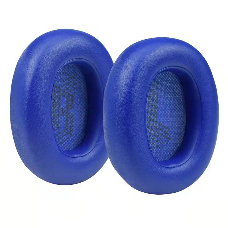 Almohadillas para los oídos para JBL Live 650BTNC, recambio de almohadillas para los auriculares, BT NC, 650, piezas de reparación: Azul