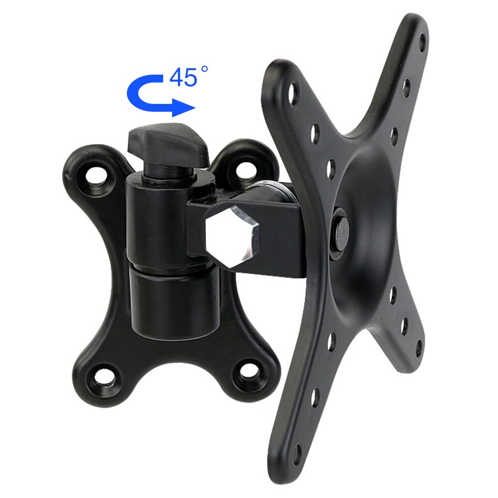 Adjustable Angle Tilt Swivel Flat Screen 14 To 27inch Rack Support Hanging Rotatable Wall Mount Universal TV Bracket Living Room