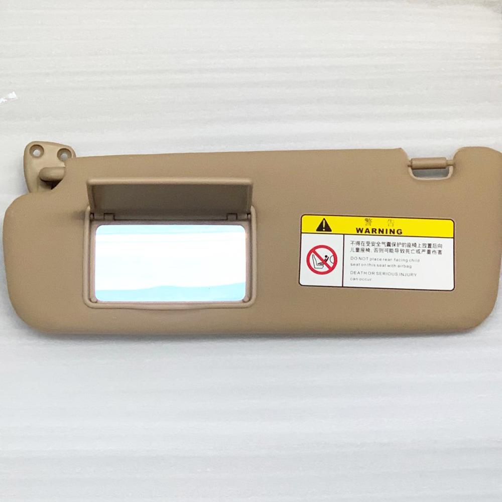 Visera para HYUNDAI sonata NF NFC, parasol de montaje, color Beige, 852010R300V2, 852020R300V2, 2005