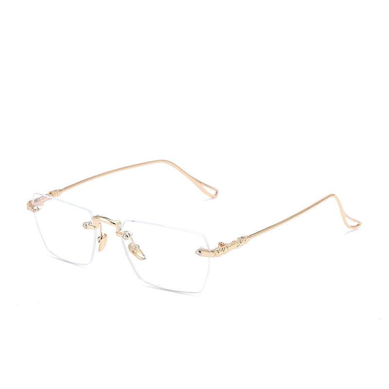 Occhiali da lettura per computer senza montatura Montatura per occhiali da presbiopia unisex anti-luce blu Montature per occhiali 0+1.0+1.5+2.0+2.5...+4.0: bianca / +150