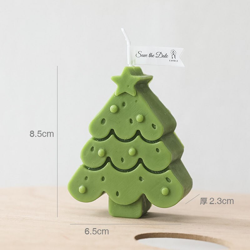Kerstboom Geurkaars Boom Vorm Kaarsen Voor Kerst Woondecoratie Houden De Lucht Verse Desktop Ambachten U2: G