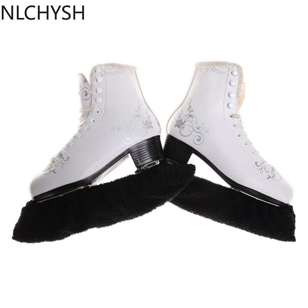 Ice Skate Soaker figura Hockey Skate Blade Cover Ice Skate Blade Guard proteggi manica Skate Blade Jacket Protector adulto bambini