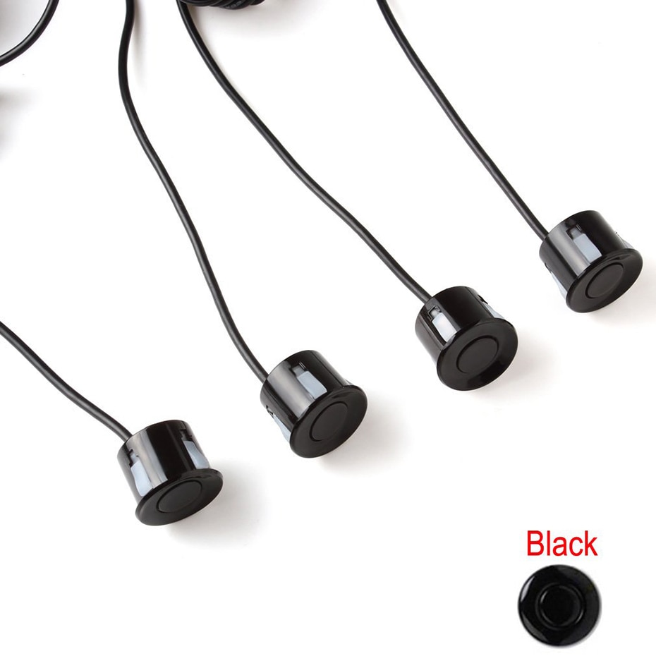 Car Parking Sensor 1 Pcs 22 mm Black Red Blue Silver Gold White Gray Champagne Gold Color for Car Reverse System