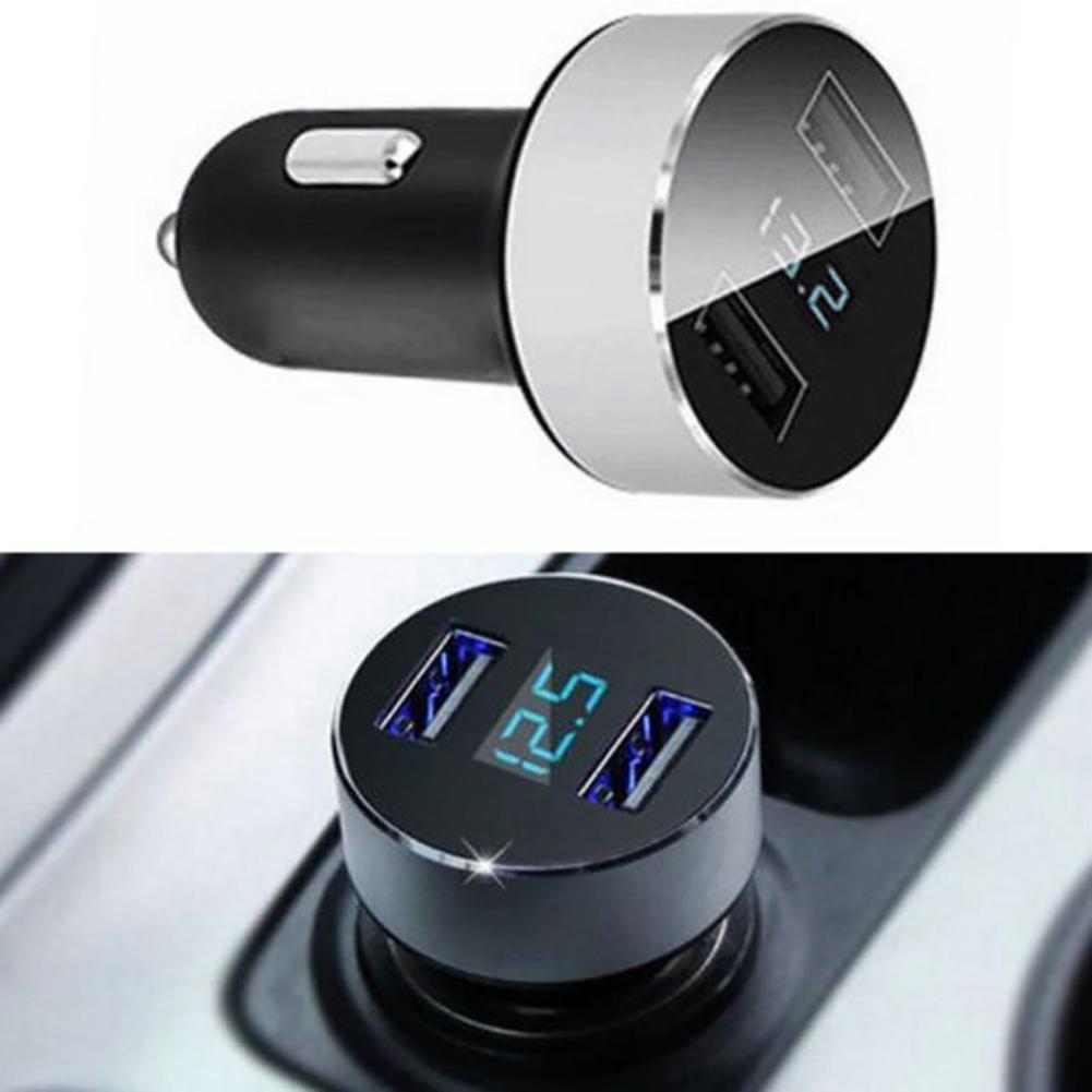 5V/3.1A Dual Usb-poort Aansteker Adapter Car Charger Voor Iphone Samsung Auto Accessoires Interieur