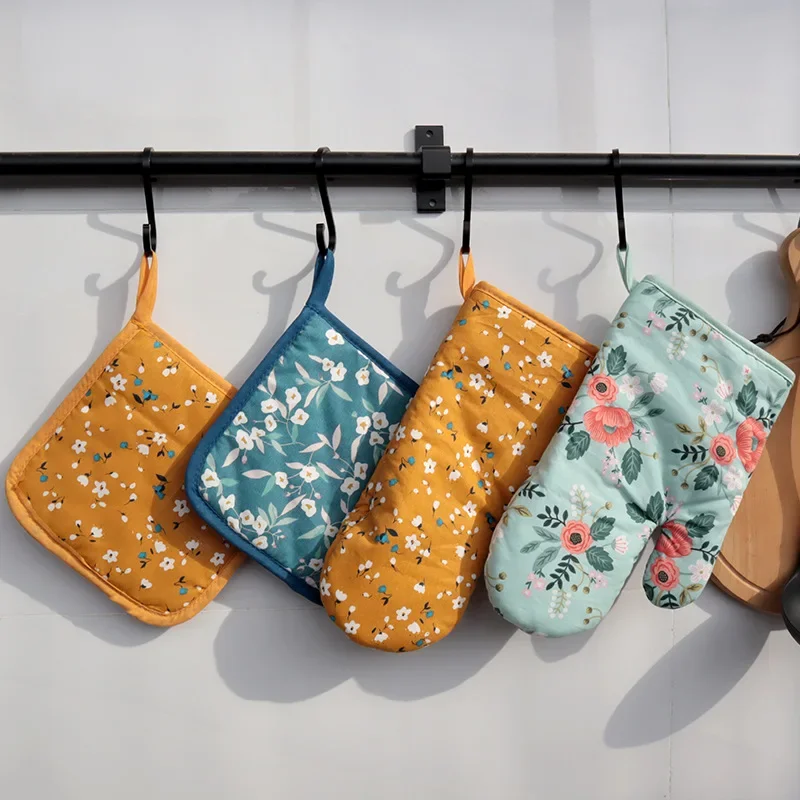 Ofenhandschuhe mit hitzeschutz, küchenhandschuhe aus silikon, backblech, schüsselhalter, backisolierung, handclip, topfhalter