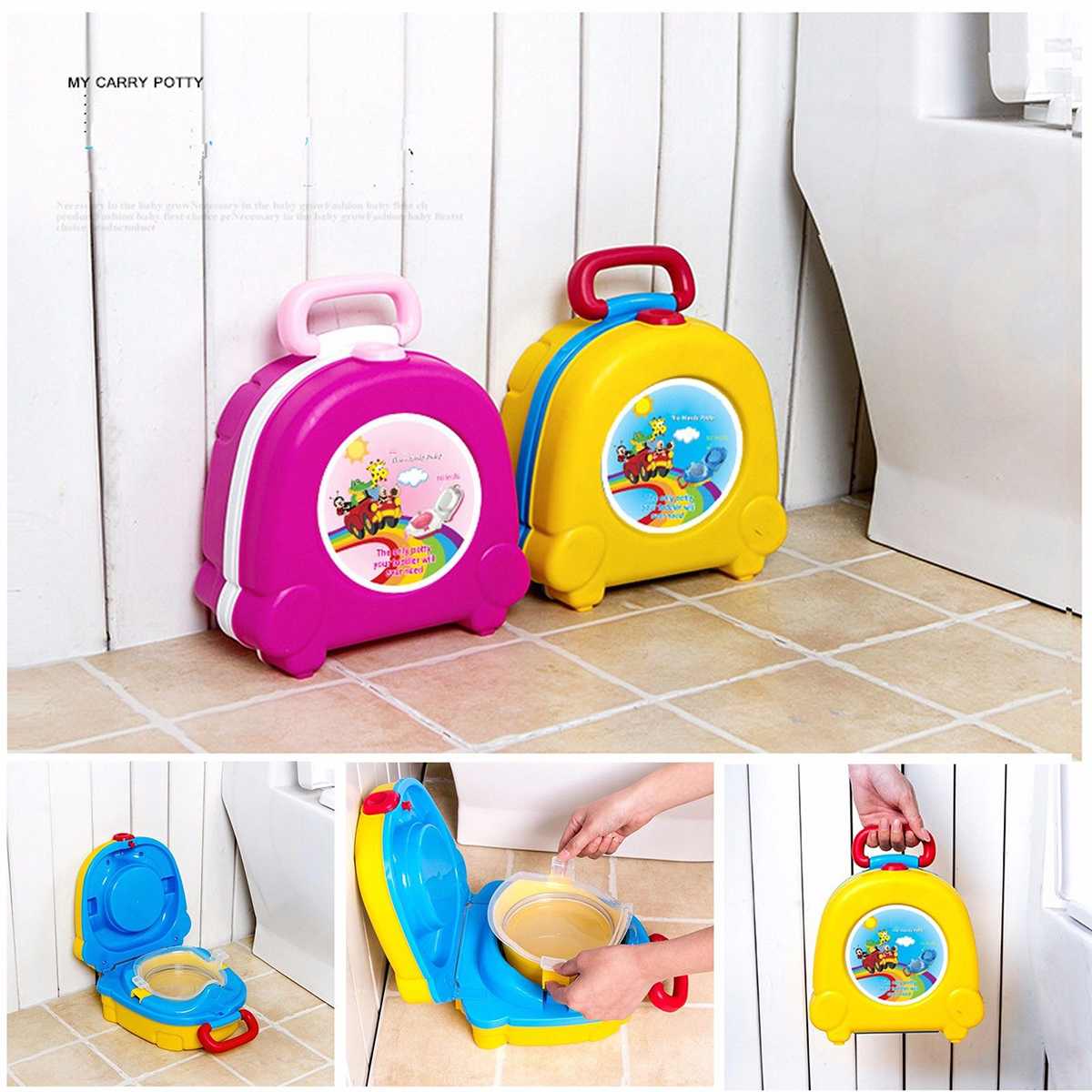 baby urinaler utendørs bil bærbart toalett låve baby potte sete bolle trening panne potte panne ryggstøtte toalett jenter takrenne potte sett