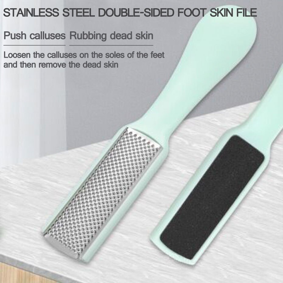 10 in 1 Foot Scrubber Pedicure Tools Kit Rasp Foot File Callu Remover Set Feet Exfoliating Scrubber Cleaner