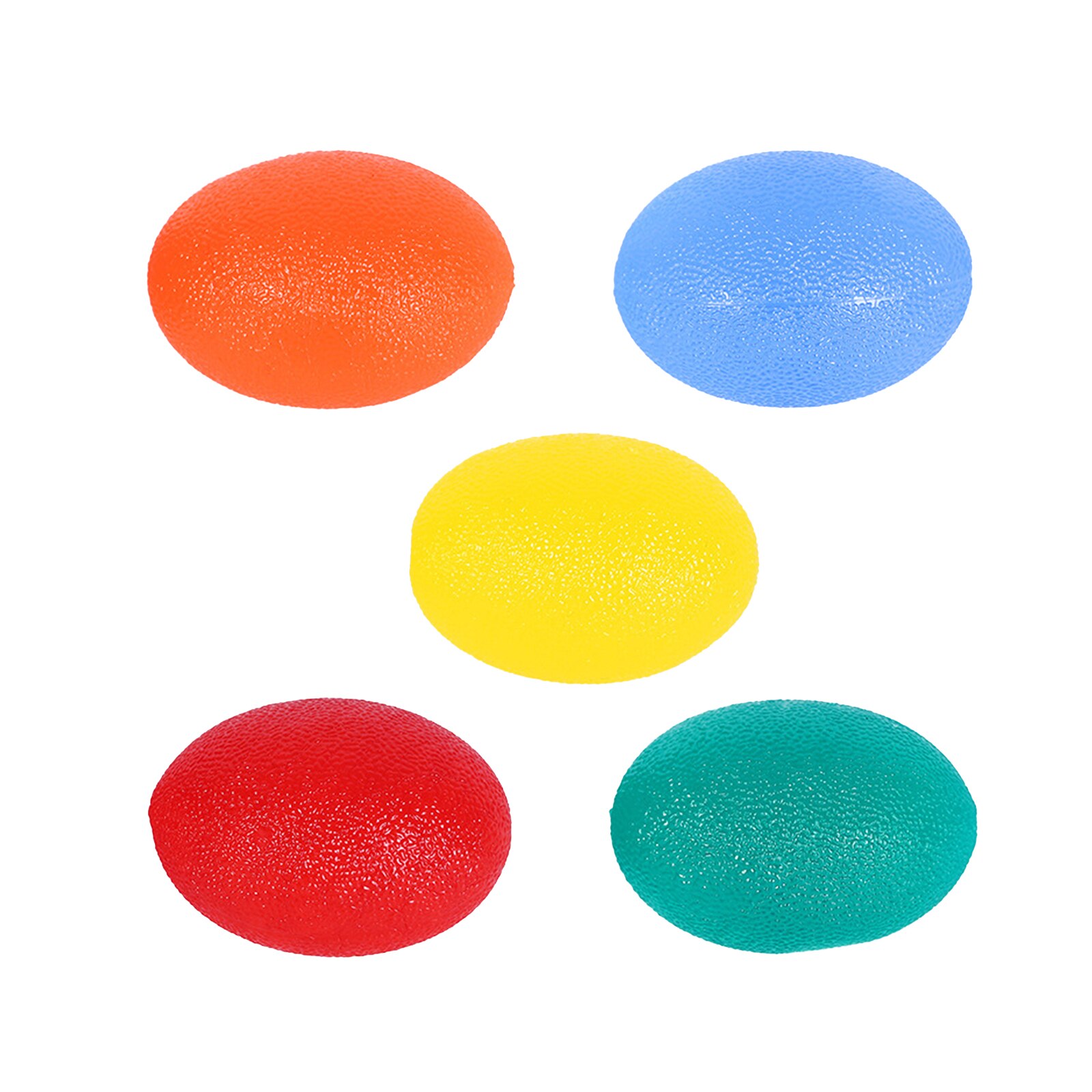 Grip Ball Grip Egg Gym Fitness Finger Heavy Exerciser Strength Muscle Recovery Hand Gripper Trainer Powerball Forearm Exerciser: Beige