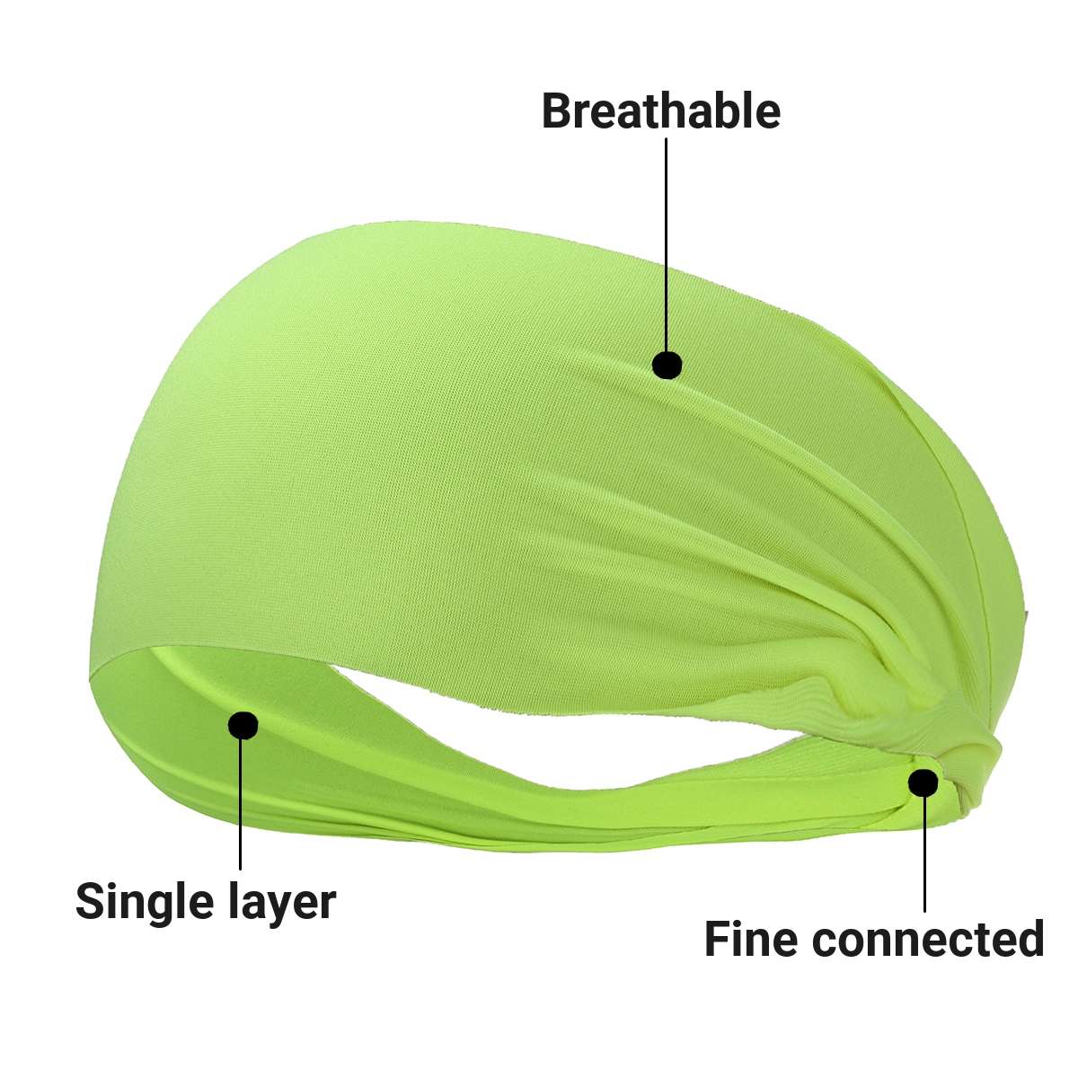 Mode Unisex Effen Kleur Hoofdband Haar Elastiekjes Voor Mannen Vrouwen Stretch Outdoor Fitness Hoofd Bands Haarband Voor Sport