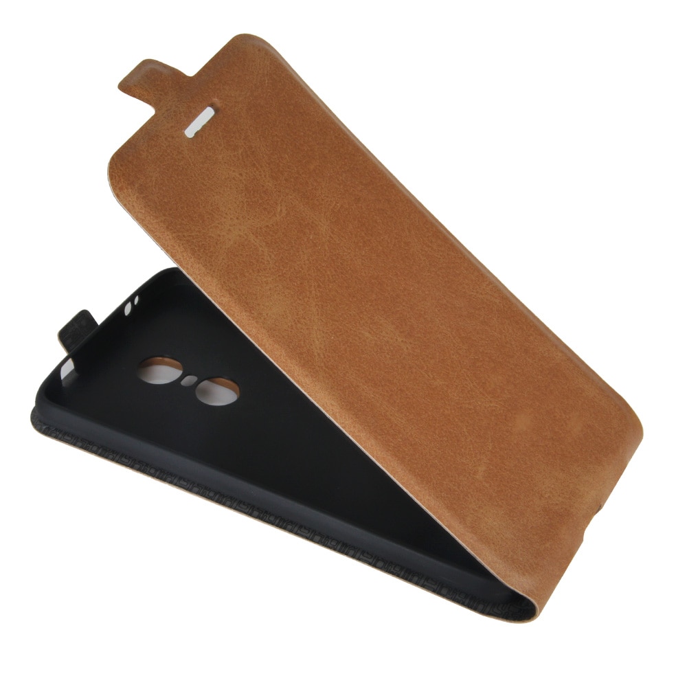 Case voor Xiaomi Redmi Note 4 4X lederen case Magnetische adsorptie flip case Beschermhoes Clamshell Holster