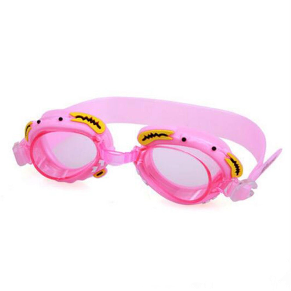 1PCS Baby Kids Adjustable Frog Cartoon Goggles Anti-fog Summer Swimming Glasses